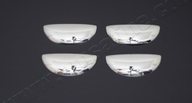 Хромовані накладки на ручки Сітроен С1 (хром накладки на ручки Citroen C1)