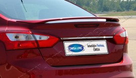 Накладка хромована на багажник Ford Focus 3 (хром накладка над номером Ford Focus 3)