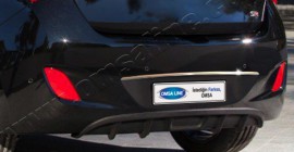 Хромована накладка на багажник Hyundai i30 2 (хром накладка над номером Hyundai i30 2)