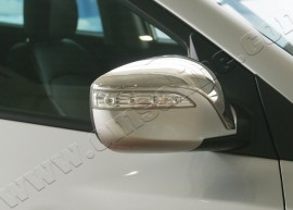 Хром накладки на дзеркала Хендай ix35 (хромовані накладки на бічні дзеркала Hyundai ix35)