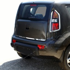 Хромована кромка багажника Кіа Соул 1 (хром нижня кромка кришки багажника Kia Soul 1)