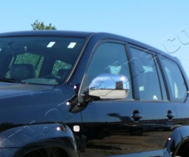 Хром накладки на дзеркала Лексус GX 470 (хромовані накладки на бічні дзеркала Lexus GX 470)