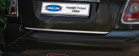 Хромований край багажника Міні Купер R56 (хром нижній край кришки багажника Mini Cooper R56)