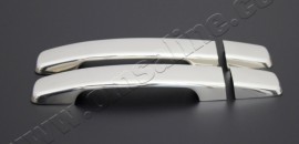 Хром накладки на ручки Ниссан Патфайндер R51 (хромированные накладки на дверные ручки Nissan Pathfinder R51)