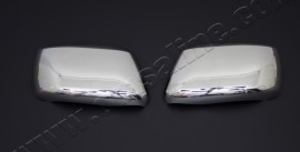 Хром накладки на зеркала Ниссан Патфайндер R51 (хромированные накладки на боковые зеркала Nissan Pathfinder R51)