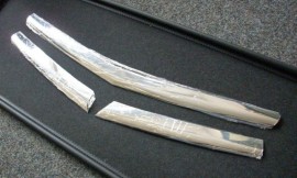 Хром накладки на решетку радиатора Опель Корса Д (хромированные накладки на решетку радиатора Opel Corsa D)