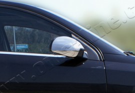 Хром накладки на дзеркала Opel Vectra C (хромовані накладки на бічні дзеркала Opel Vectra C)