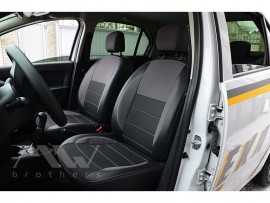 Чехлы на сиденья Renault Sandero 2 комплект Premium