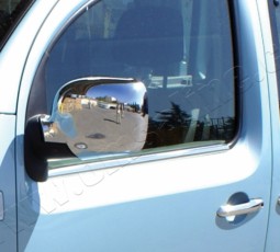 Хромовані молдинги скла Рено Кенго 1 (хром нижні молдинги скла Renault Kangoo 1)