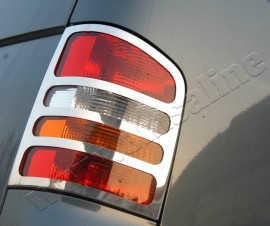Хромована окантовка на стопи Volkswagen Transporter T5 (хром накладки на стопи Volkswagen Транспортер Т5)