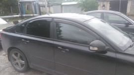 Ветровики Вольво S40 2 (дефлекторы окон Volvo S40 2)