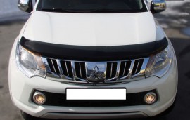 SIM Дефлектор капота Mitsubishi L200 5 (Дефлектор капота Міцубісі Л200 5)