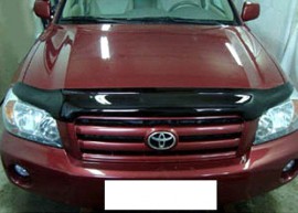 Мухобойка капота Тойота Хайлендер 1 (дефлектор на капот Toyota Highlander 1)