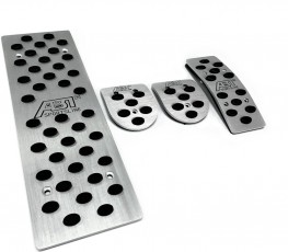 Накладки на педалі Audi A4 B9 Мкпп (сталеві накладки педалей Ауді А4 Б9)