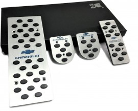 Накладки на педали Шевроле Орландо МКПП (накладки педалей Chevrolet Orlando)