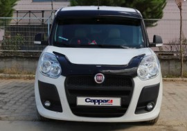 Дефлектор капота Fiat Doblo 2 черный
