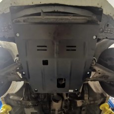 Защита двигателя Renault Dokker 12-21 на штатные места сталь 2мм