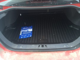 Коврик в багажник Вольво S40 2 (автомобильный коврик багажника Volvo S40)