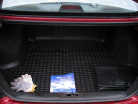 Коврик в багажник Хендай Элантра 3 ХД (автомобильный коврик багажника Hyundai Elantra 3 XD)