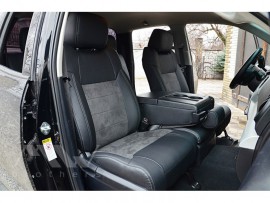 Чехлы на сиденья Toyota Tundra 3 с 2013 года серия Leather