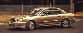 Ветровики Хендай Соната 3 (дефлекторы окон Hyundai Sonata 3)