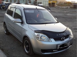 Вітровики Mazda 2 (дефлектори вікон Mazda 2 DY)