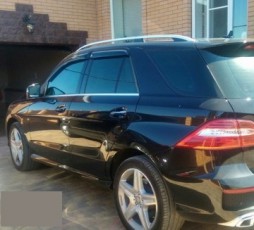 Ветровики Мерседес МЛ 166 с 2011 года выпуска