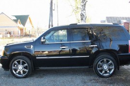 Ветровики Кадиллак Эскалейд 3 (дефлекторы окон Cadillac Escalade 3 GMT900)