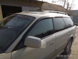 Вітровики Subaru Outback 2 (дефлектори вікон Субару Аутбек 2)