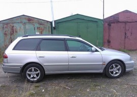 Ветровики Тойота Авенсис 1 Т22 универсал (дефлекторы окон Toyota Avensis 1 T22 Wagon)