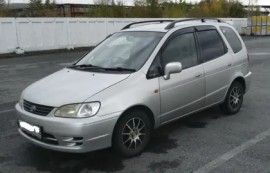 Ветровики Тойота Королла Спасио (дефлекторы окон Toyota Corolla Spacio)