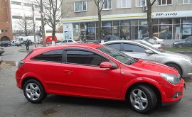 Ветровики для Опель Астра Н 3Д (дефлекторы окон Opel Astra H 3D)