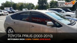 Ветровики Тойота Приус 2 (дефлекторы окон Toyota Prius 2)