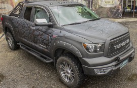 Ветровики Тойота Тундра 2 (дефлекторы окон Toyota Tundra 2)