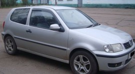 Ветровики Фольксваген Поло 3 (дефлекторы окон Volkswagen Polo 3)