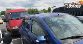 Cobra Tuning Ветровики Рено Логан 2 (дефлекторы окон Renault Logan 2)