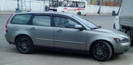 Ветровики Вольво V50 (дефлекторы окон Volvo V50)