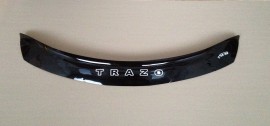 Дефлектор капота Додж Тразо (мухобойка на капот Dodge Trazo)