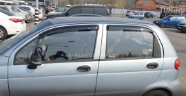 Дефлекторы окон Дэу Матиз (ветровики на Daewoo Matiz)