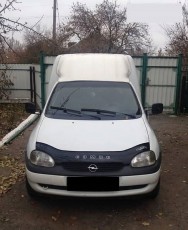 Дефлектор капота Опель Комбо Б (мухобойка на капот Opel Combo B)