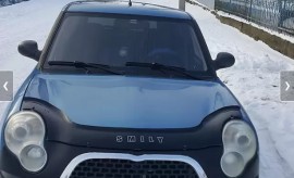 Дефлектор капота Лифан 320 (мухобойка на капот Lifan Smily 320)