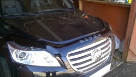 Дефлектор капота Лифан Х60 (мухобойка на капот Lifan X60)