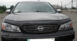 Дефлектор капота Ниссан Максима А33 (мухобойка на капот Nissan Maxima QX A33)
