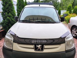 Мухобійка на капот Peugeot Partner ресталінг