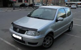 Мухобойка на капот Фольксваген Поло 3 рестайлинг