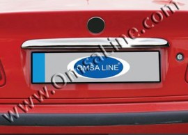 Хром накладка над номерним знаком BMW 3 E36 метал