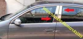 Хромированные молдинги дверных стоек BMW 3 F30