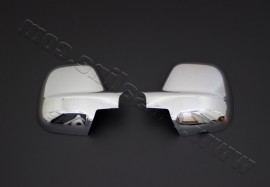 Хром накладки зеркал Ситроен Берлинго 2 пластик