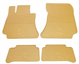 Бежевые коврики в салон Мерседес CLS 218 стиль премиум