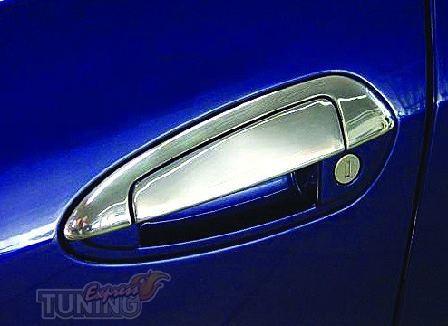 Комплект хром накладок на ручки Fiat Linea